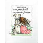 Penny Black Clear Stamps Paw Prints 30-983 Dog