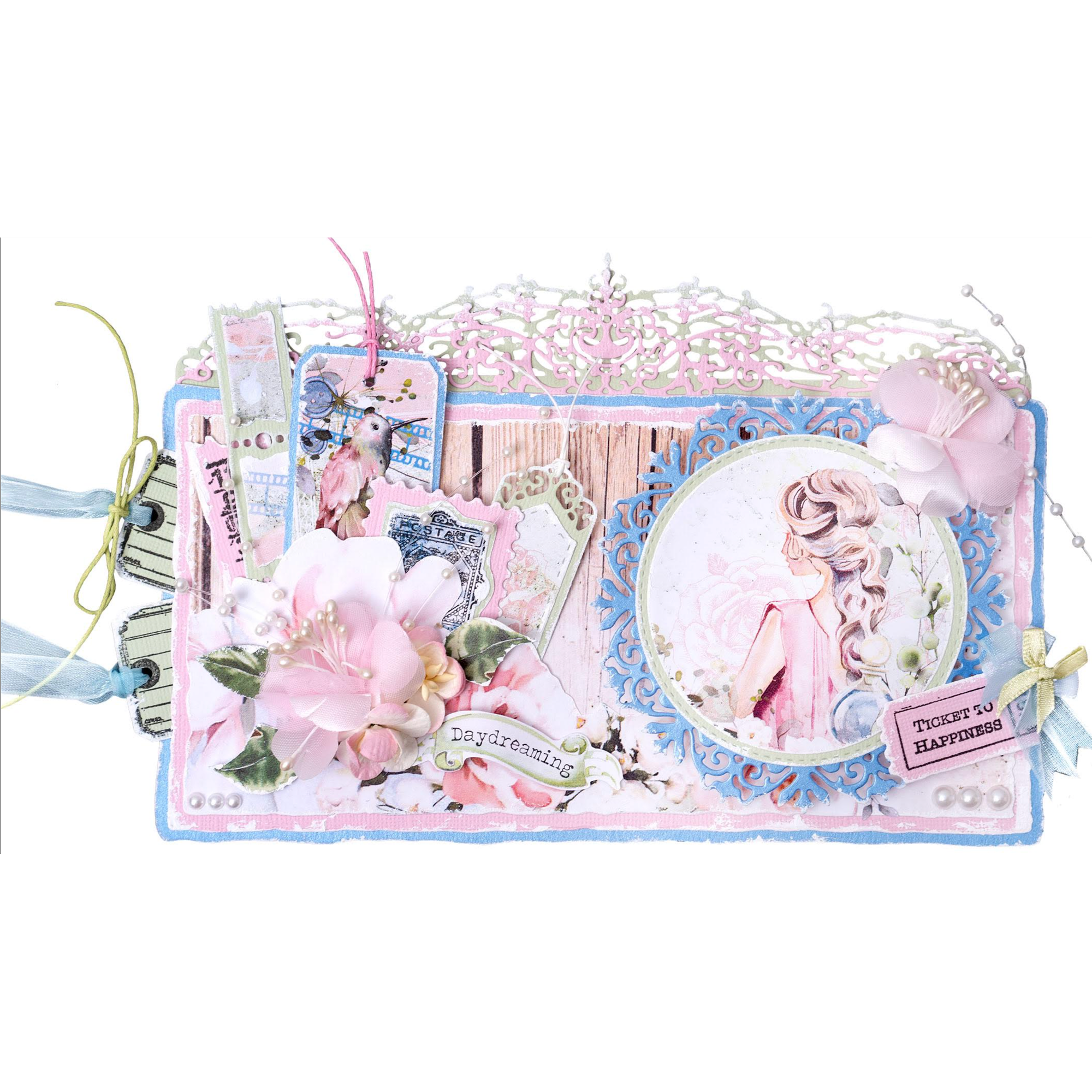 Studio Light Postage Stamps Stamp and Die Set jma-rm-scd63 romantic