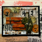 Tim Holtz Idea-ology THEORIES Quote Chips th94045 Vacation | color-code:ALT03