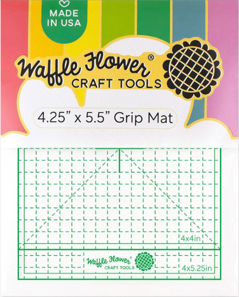 Waffle Flower 4.25x5.5 Grip Mat