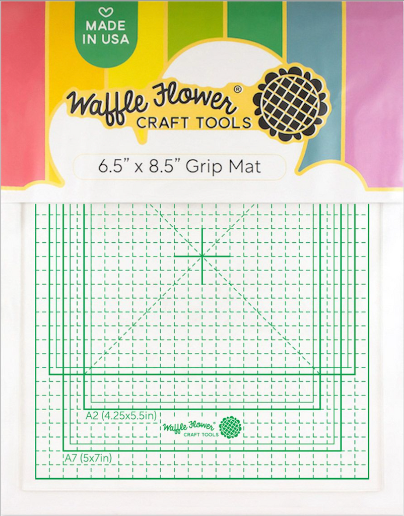 Waffle Flower 6.5 x 8.5 inch Grip Mat WFT074