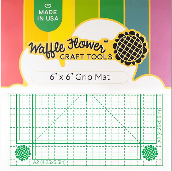Waffle Flower 5.5 x 8.5 inch Grip Mat WFT071