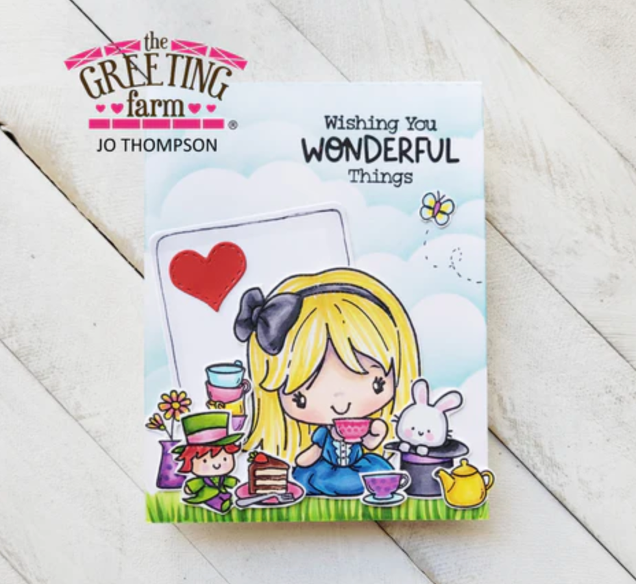 The Greeting Farm Wonder Anya Clear Stamps tgf669 Wonderful Things | color-code:ALT03
