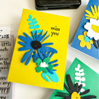 Ranger Embossing Powder WHITE EPJ36685 Color Block Card Set | color-code:ALT01