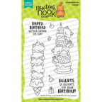 Newton's Nook Designs Newton's Birthday Delights Clear Stamps NN2307S01