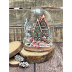 Stamperia Christmas Cozy Houses A4 Soft Mold k3pta4565 houses