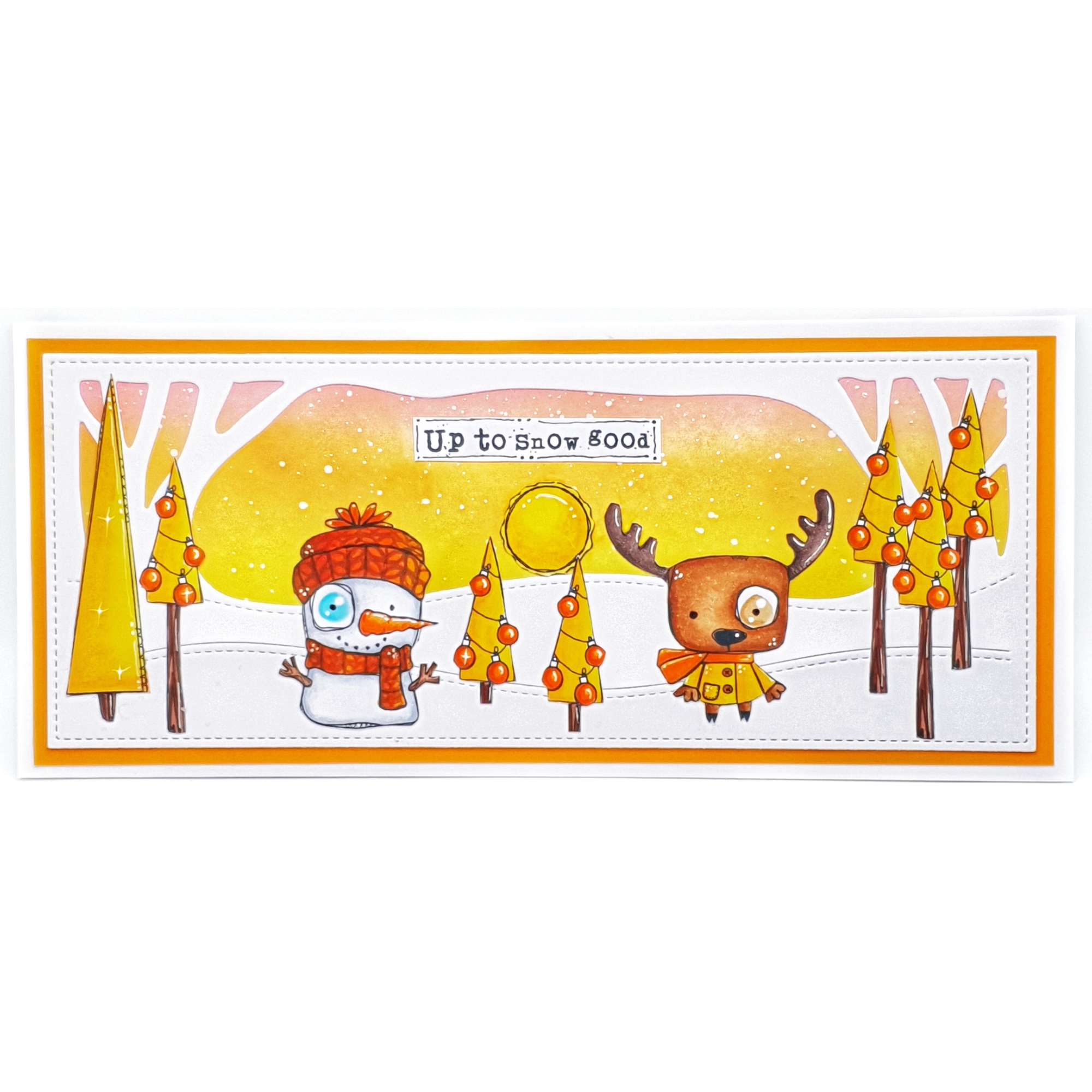 AALL & Create Snow Good A7 Clear Stamps aall944 up to snow good