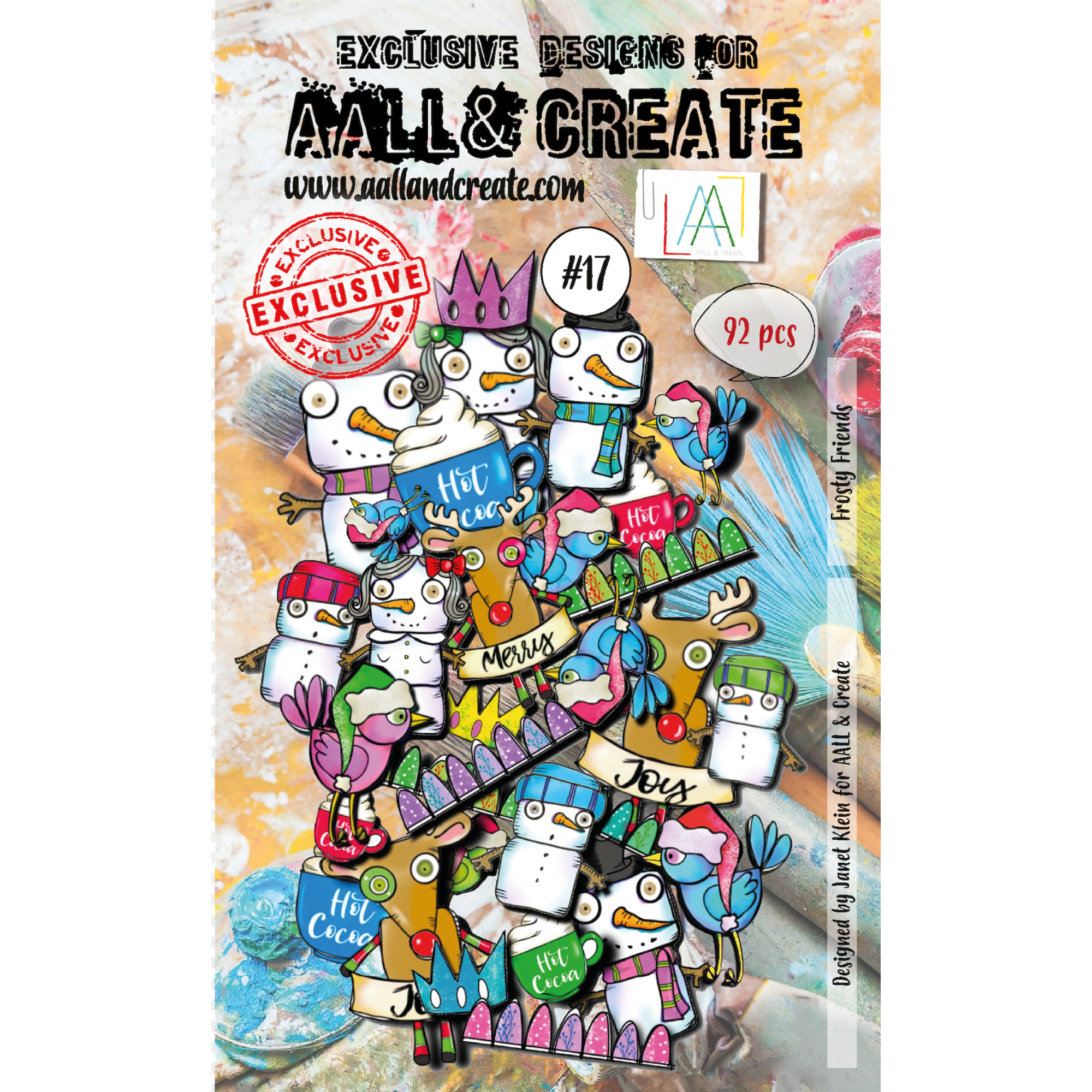 AALL & Create Frosty Friends Ephemera aalle017