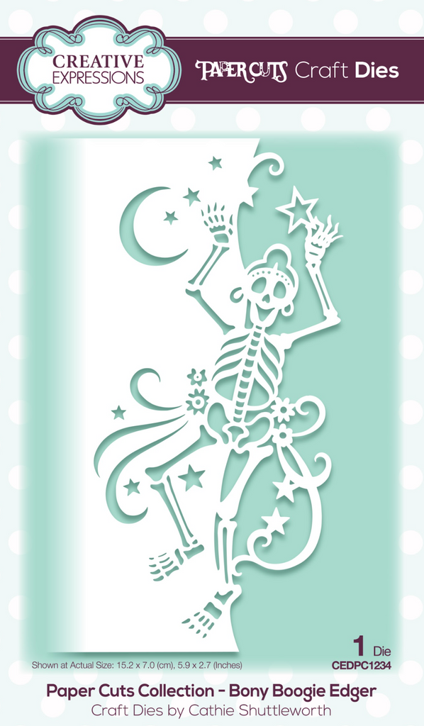 Creative Expressions Bony Boogie Edger Die cedpc1234