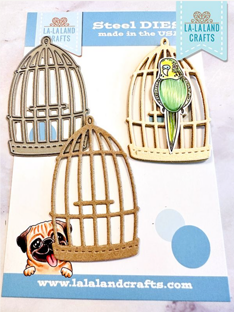 La-La Land Crafts Bird Cage Die 8794