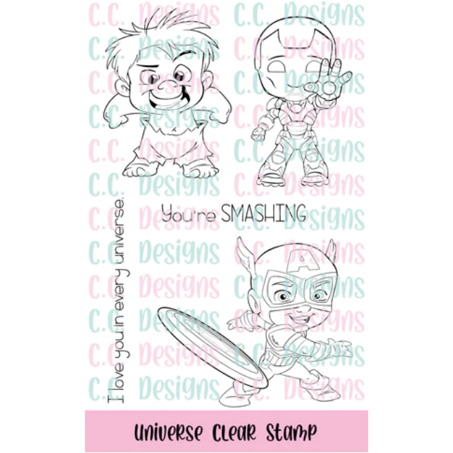 C.C. Designs Universe Clear Stamp Set ccd0334