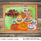 Sweet November Stamps Carve Out Some Fun Clear Stamp Set snshlco22 hey pumpkin