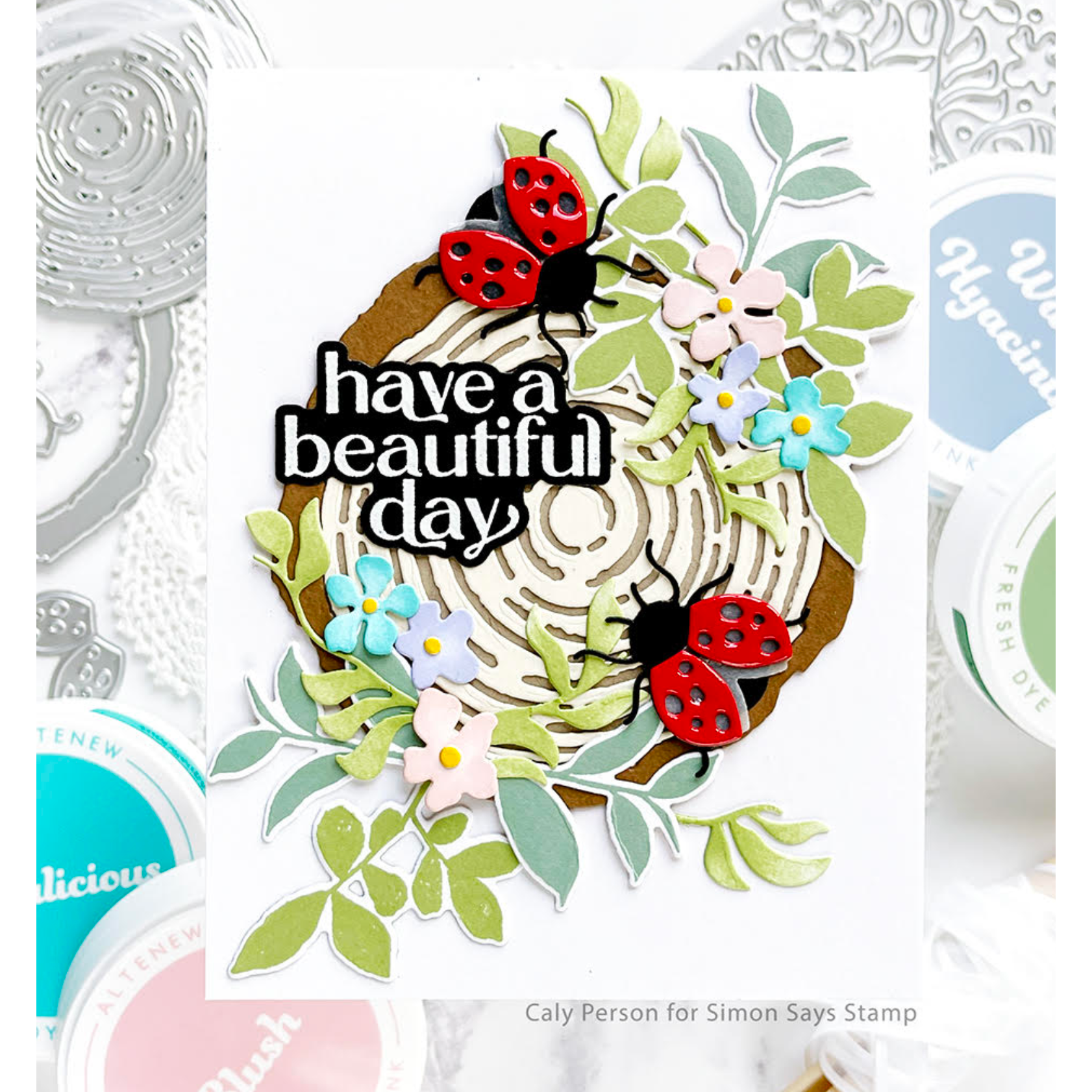Altenew Zero Waste Fun Little Flowers Die alt8029