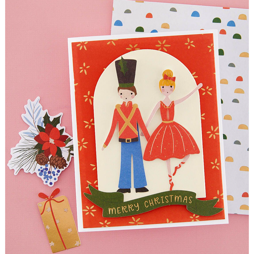 SCS-299 Spellbinders Nutcracker Ballet Printed Die Cuts ballet