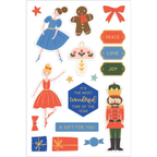 SCS-300 Spellbinders Nutcraker Ballet Chipboard Stickers nutcracker stickers