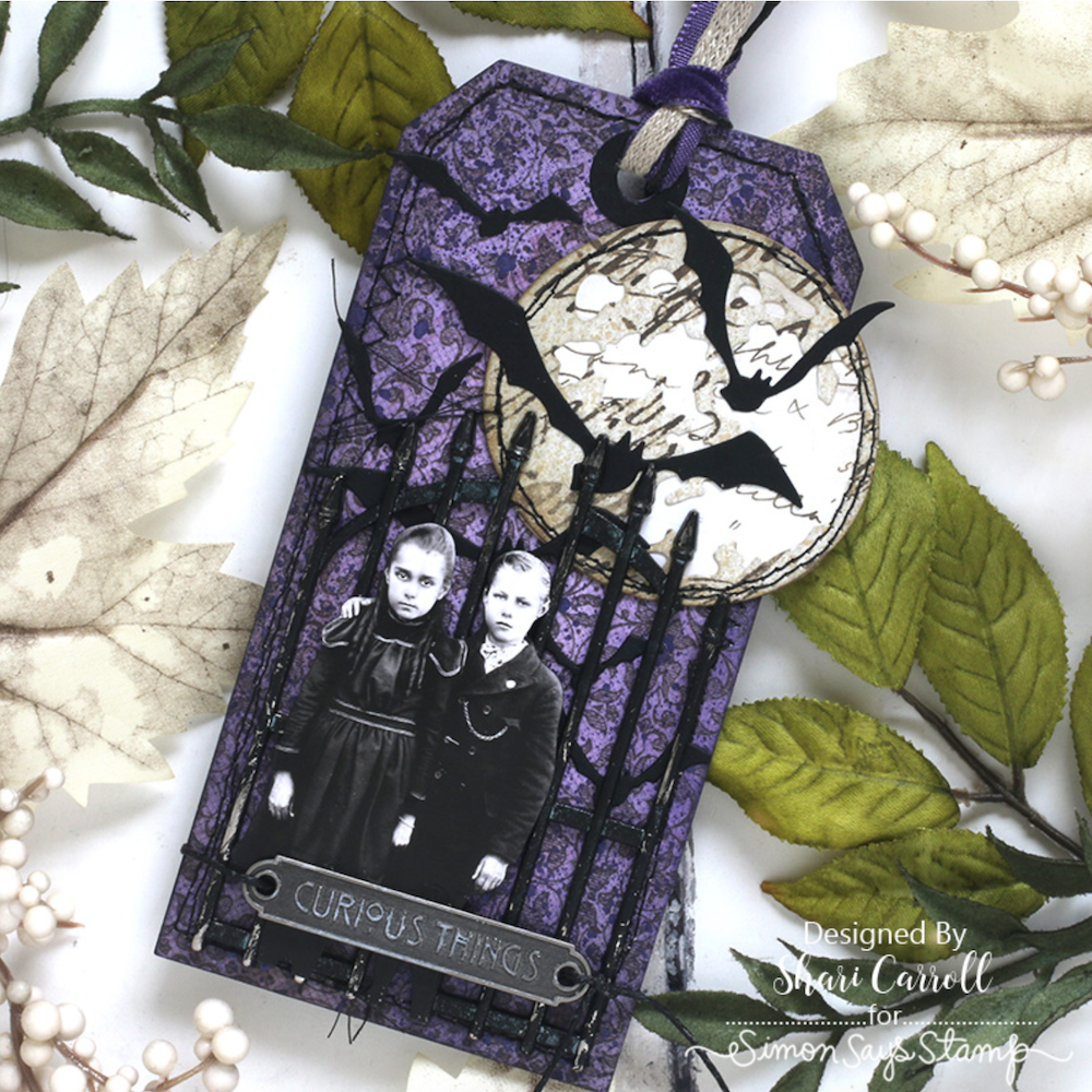 Tim Holtz Idea-ology 2023 Halloween Gothic Gates th94343 Curious | color-code:ALT01