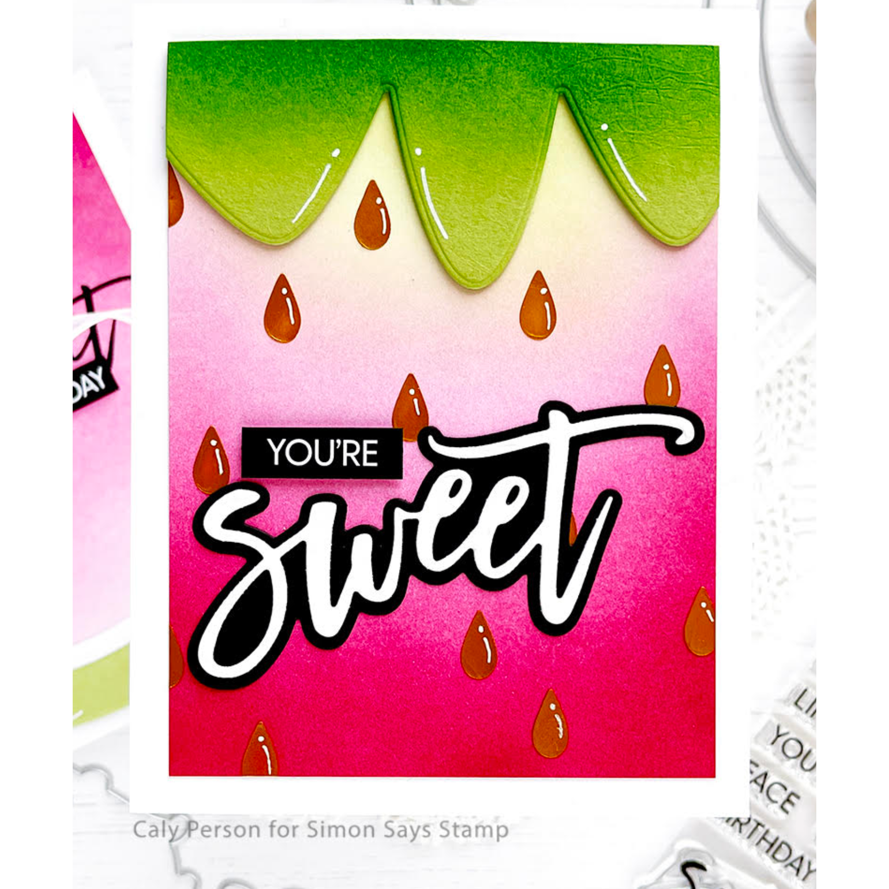 Waffle Flower Oversized Sweet Clear Stamps 421481