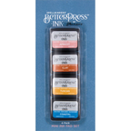 BPI-013 Spellbinders Desert Sunset BetterPress Ink Mini Set 4 Pack