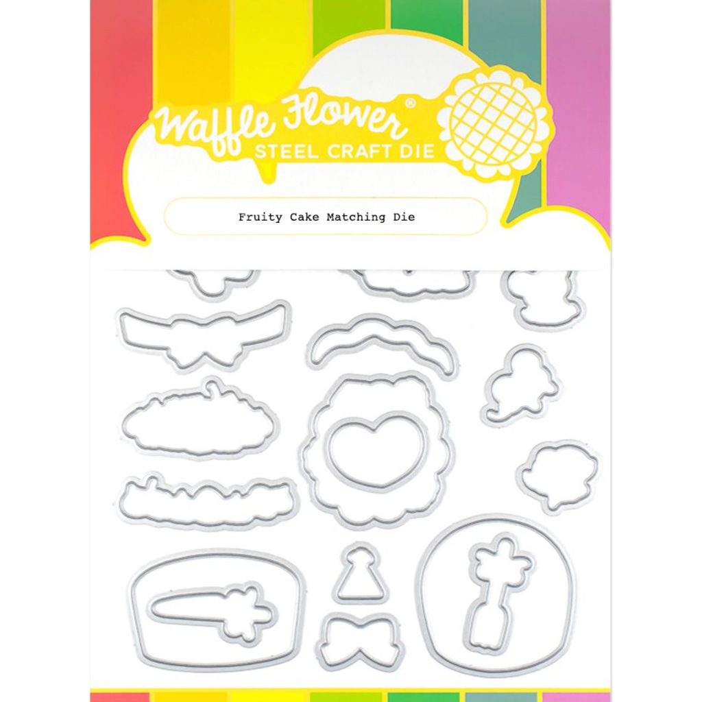 Waffle Flower Fruity Cake Matching Dies 421502