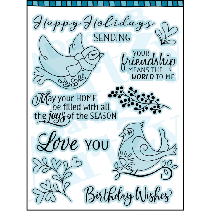 Dare 2B Artzy Holiday Birds Die d223