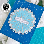Alex Syberia Designs Sparkly Flakes Cover Die asdd93 Let It Snow