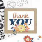 Concord & 9th Blooms for You Clear Stamp Set 11850 Bold you