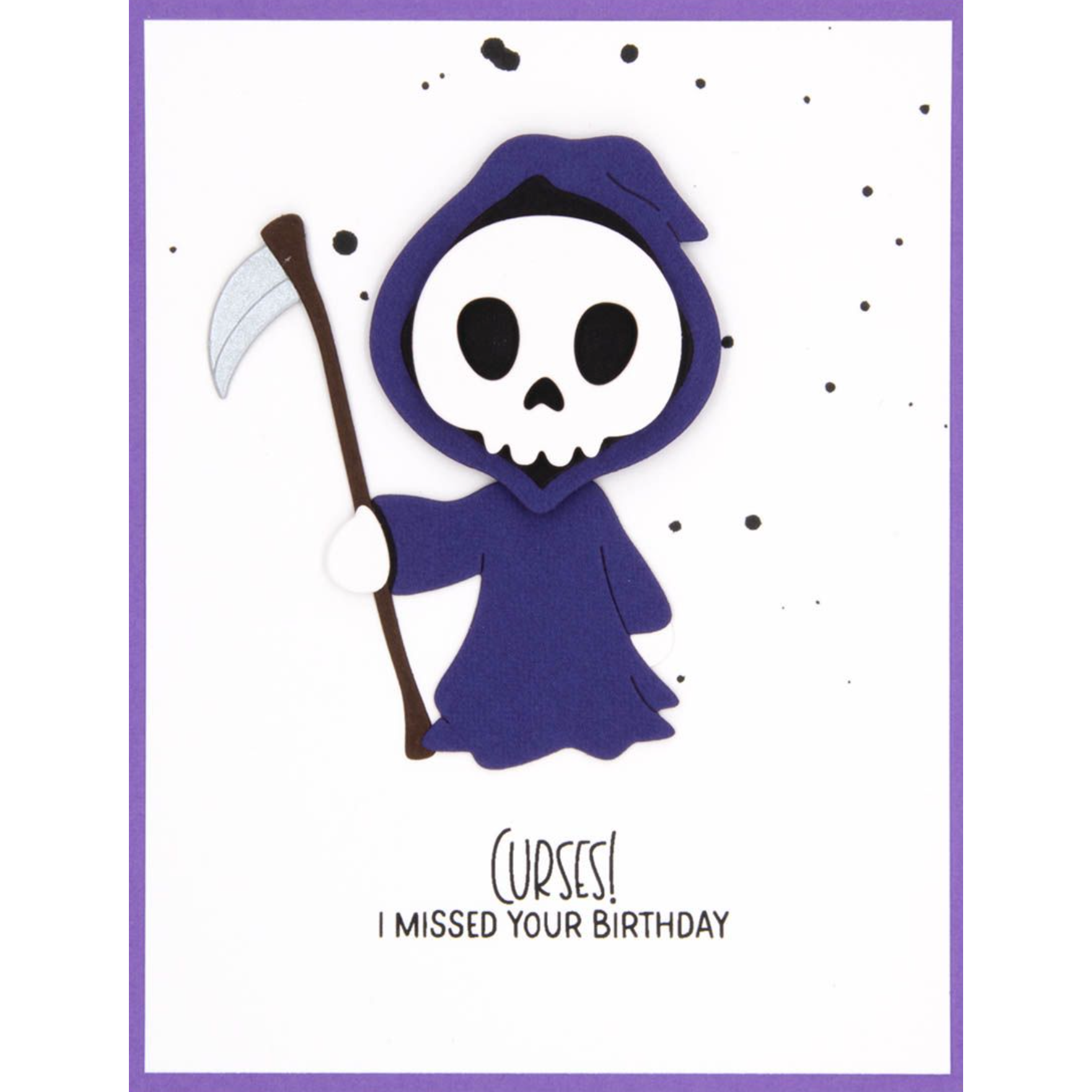 S3-491 Spellbinders Dancin' Grim Etched Dies grim reaper