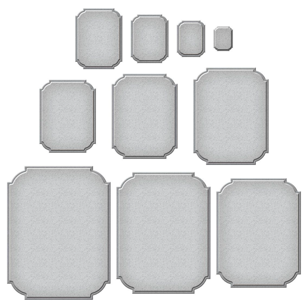 S5-602 Spellbinders Notched Corner Frames Etched Dies