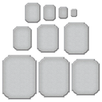 S5-602 Spellbinders Notched Corner Frames Etched Dies