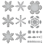 S5-594 Spellbinders Delicate Snowflakes Etched Dies