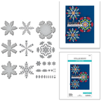 S5-594 Spellbinders Delicate Snowflakes Etched Dies detailed product photo