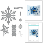 S6-212 Spellbinders Pop-Up Snowflake Etched Dies detailed product photo