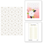 GLP-412 Spellbinders Glimmer Monoline Stars Hot Foil Plate detailed product photo