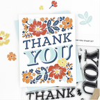 Concord & 9th Blooms for You Clear Stamp Set 11850 Floral