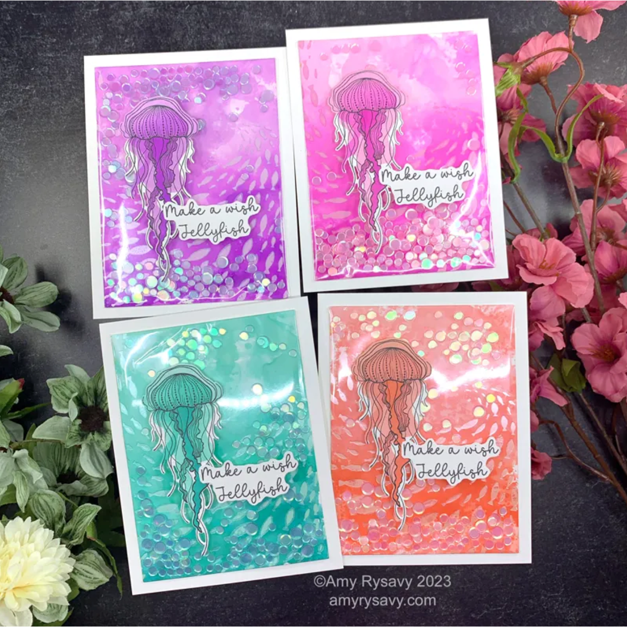 Trinity Stamps Bubble Gum Confetti Embellishment Box tsb-405 jellyfish | color-code:ALT02