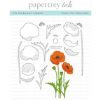 Papertrey Ink Into the Blooms Poppies Dies PTI-0669