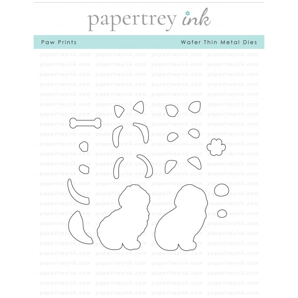 Papertrey Ink Paw Prints Dies PTI-0664