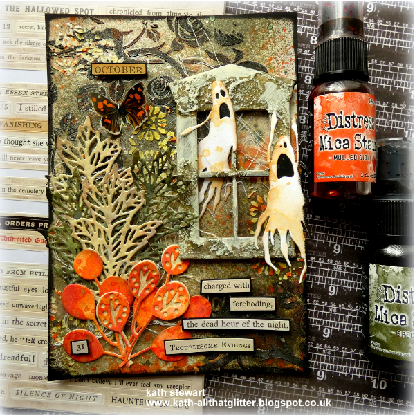 Tim Holtz Idea-ology 2023 Halloween Baseboards and Transparencies th94334 October | color-code:ALT02