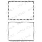 Penny Black Border Beauty Stick and Shine Sheets 15-008