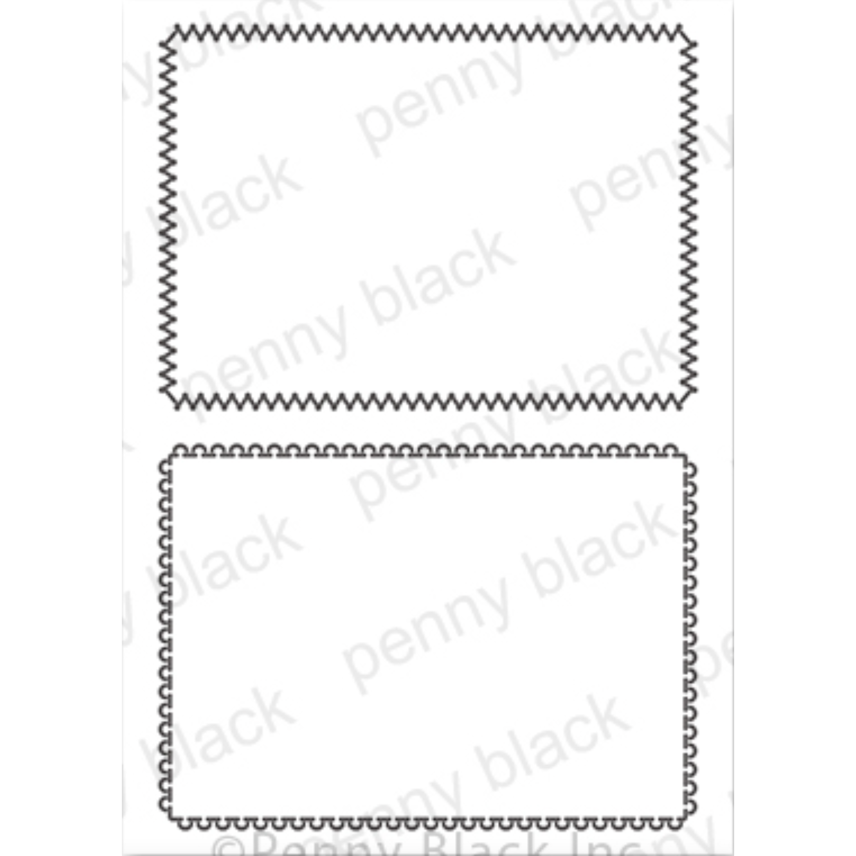 Penny Black Border Beauty Stick and Shine Sheets 15-008