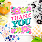 Concord & 9th Blooms for You Clear Stamp Set 11850 Pink | color-code:ALT01