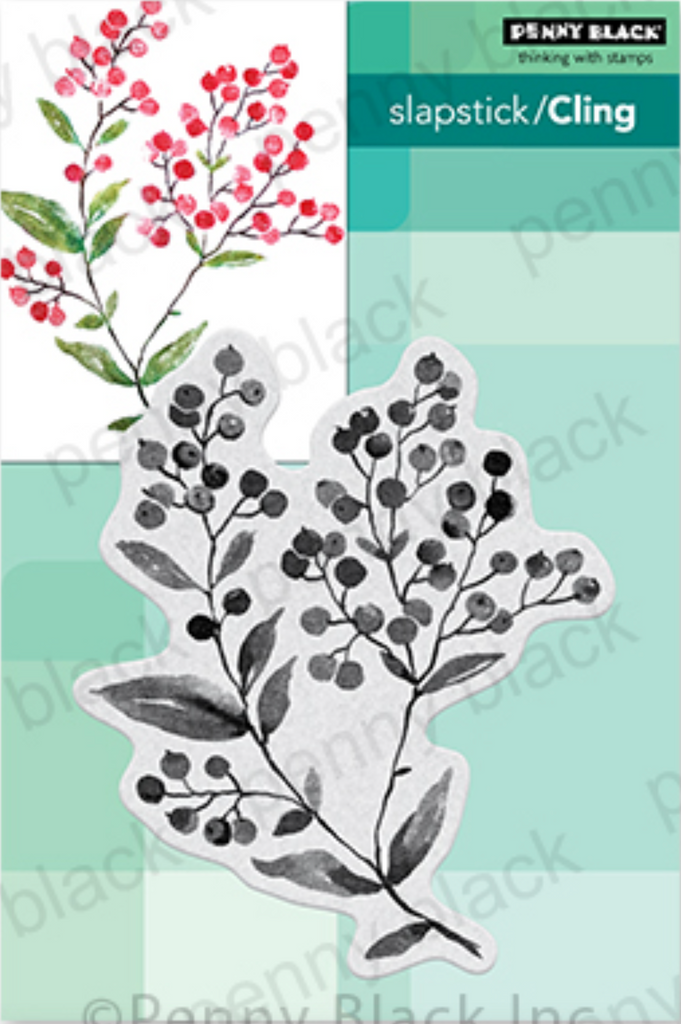 Penny Black Cling Stamp Brilliant Berries 40-911