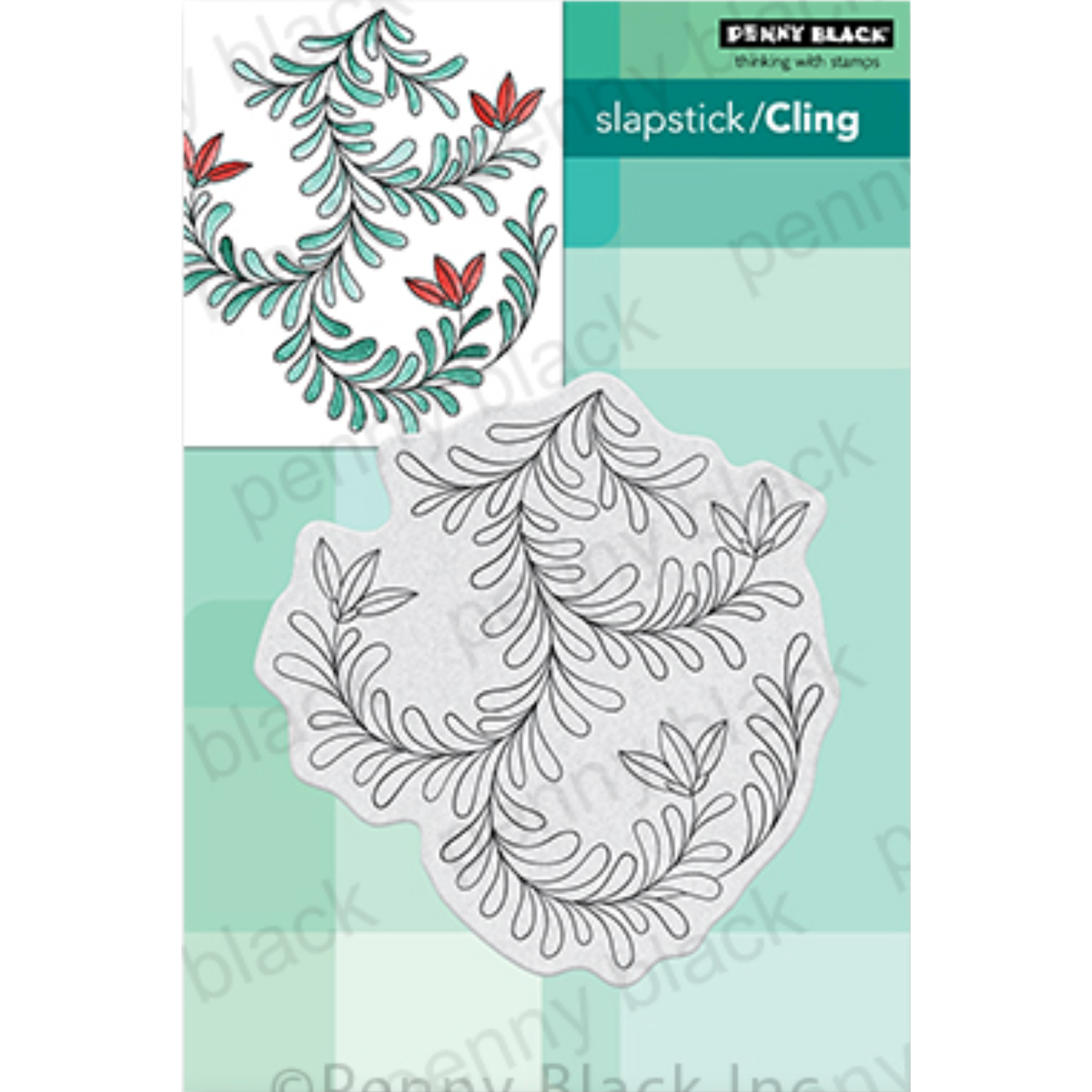 Penny Black Cling Stamp Cheery 40-909