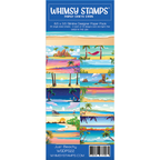 Whimsy Stamps Just Beachy 8.5 x 3.5 inch Slimline Papers WSDPS22