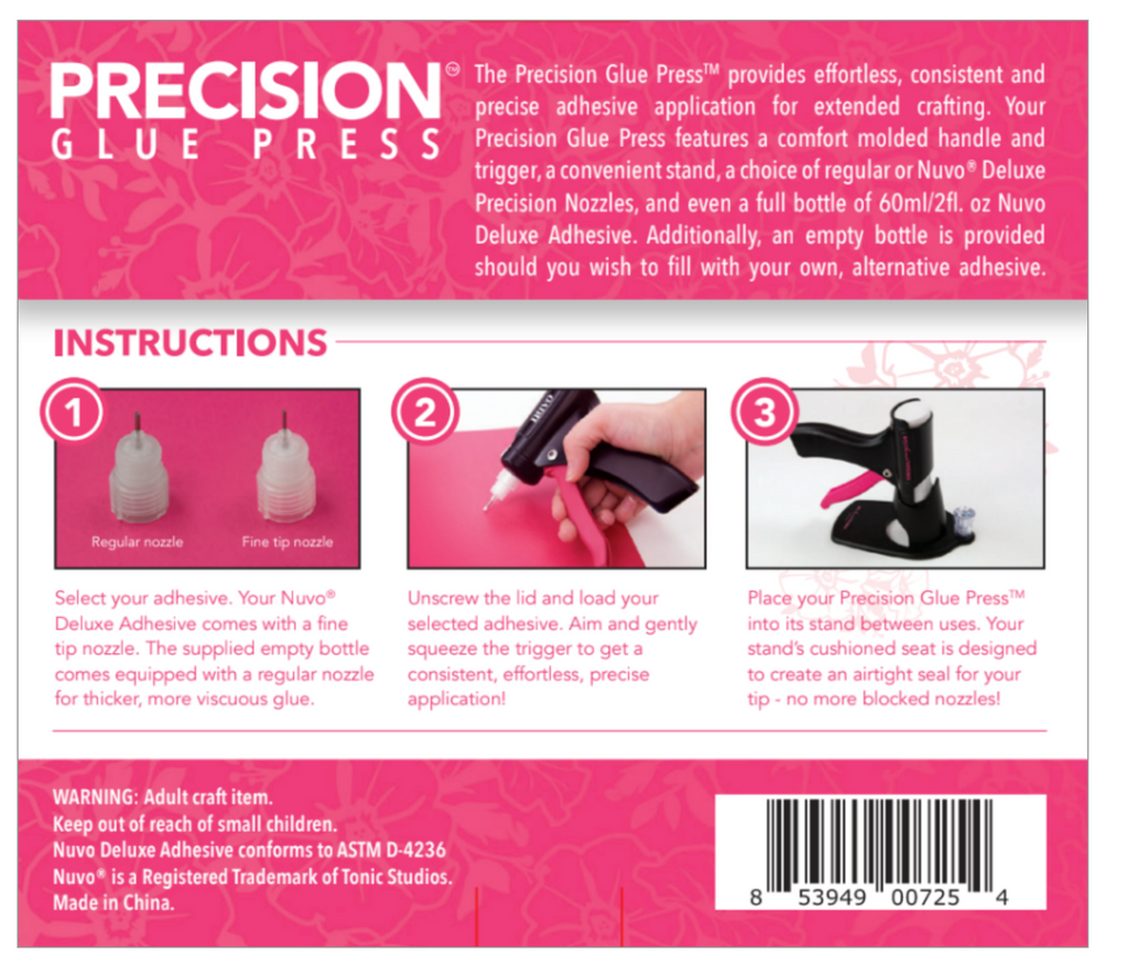 MISTI Precision Glue Press mistipgp back