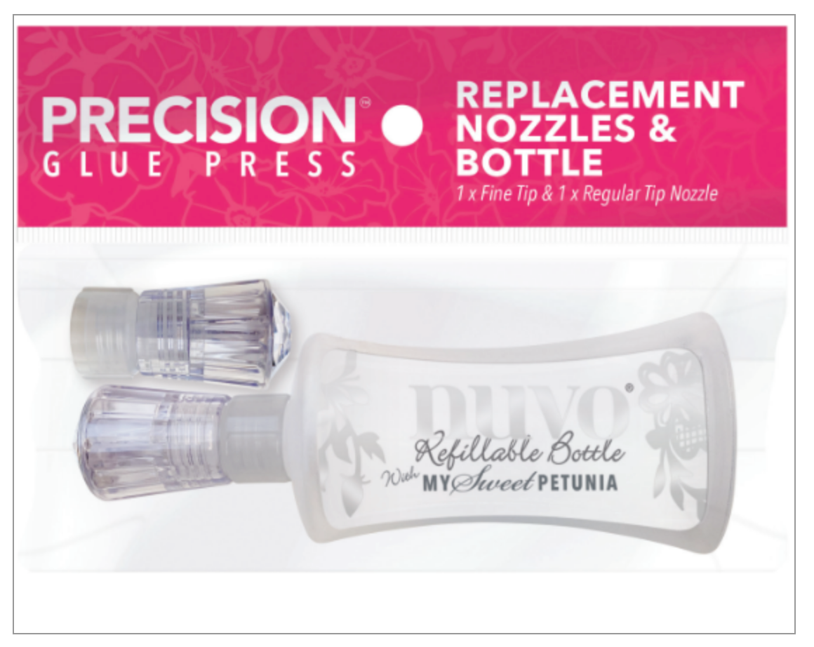 MISTI Precision Glue Press Replacement Nozzle and Bottle mistirep
