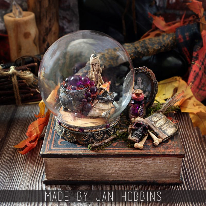Tim Holtz Idea-ology 2023 Halloween BUBBLES th94180 Candle