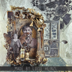 Tim Holtz Idea-ology SILVERWARE Adornments TH93254 Luise