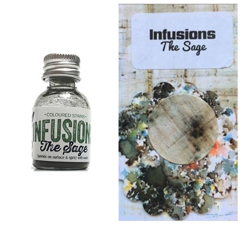 Paper Artsy THE SAGE Infusions Colored Stain CS03
