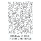 Hero Arts Clear Stamps Christmas Foliage cm720